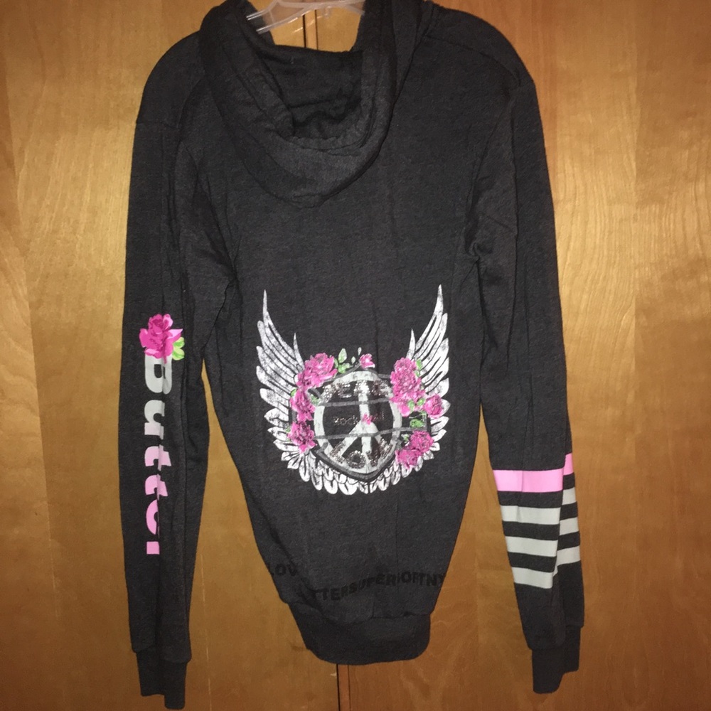 Butter zip up hoodie